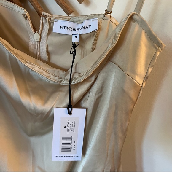 WWW Strappy Bodysuit - Picture 4 of 5